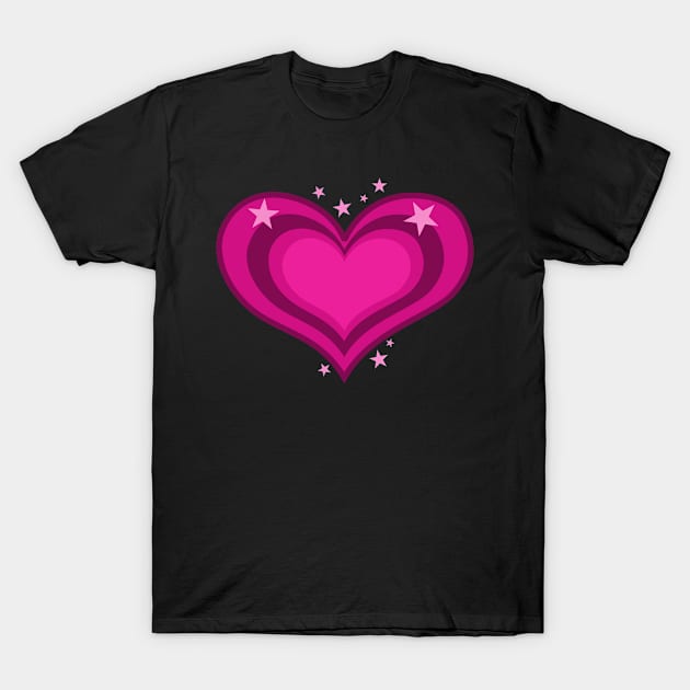 Pink Heart Valentine T-Shirt by Flippin' Sweet Gear